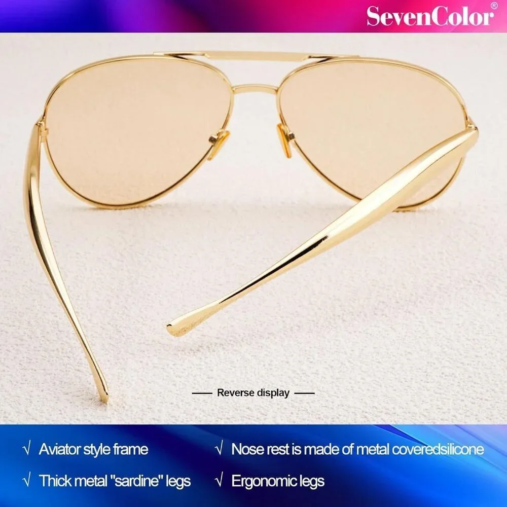 N/A oversized aviator